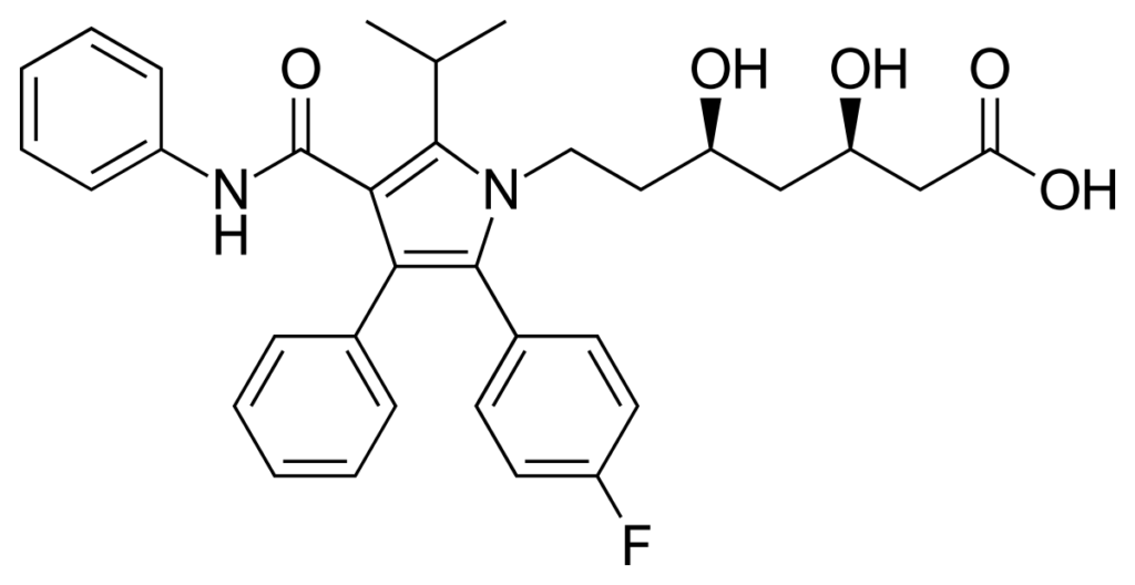 Lipitor chemical structure